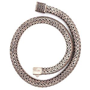 Sterling Silver Heavy Rope Necklace